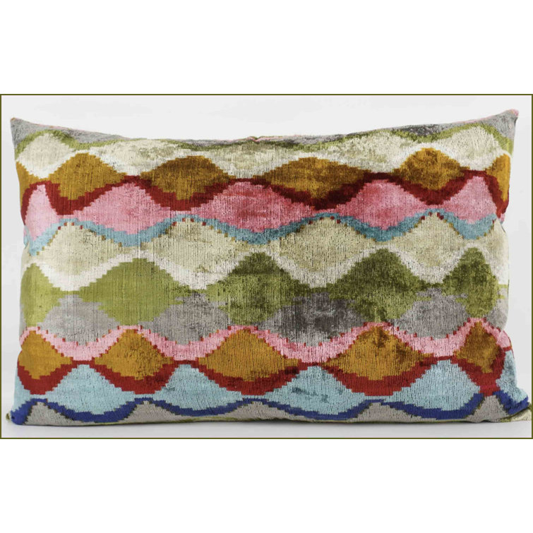 Metrohouse Designs Velvet Lumbar Throw Pillow Perigold